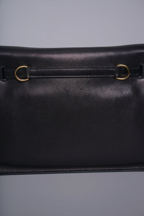 Hermes Kelly Danse in Noir Volupto Ghw