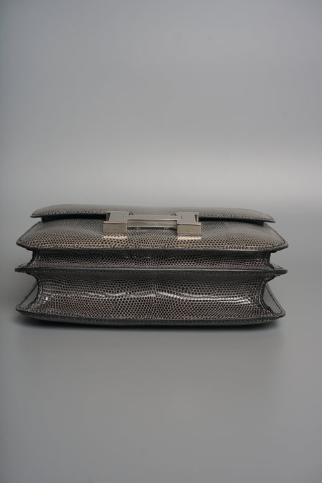 Hermes Constance 18 in Ardoise Lizard Phw