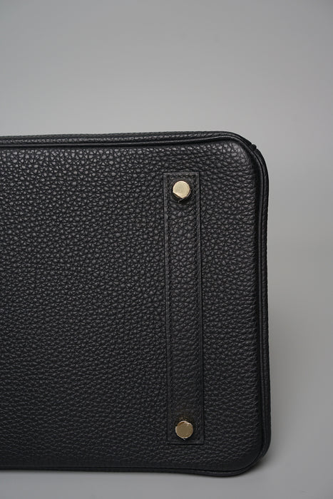 Hermes Birkin 35 in Black Ghw