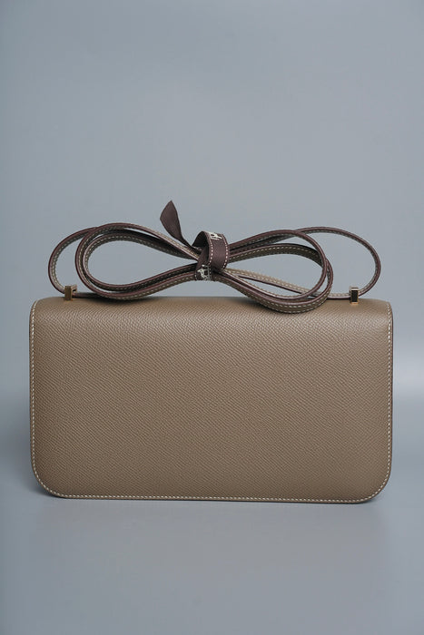 Hermes Constance Elan in Etoupe Epsom in Rghw