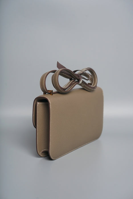 Hermes Constance Elan in Etoupe Epsom in Rghw
