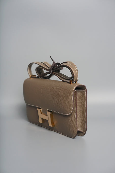 Hermes Constance Elan in Etoupe Epsom in Rghw