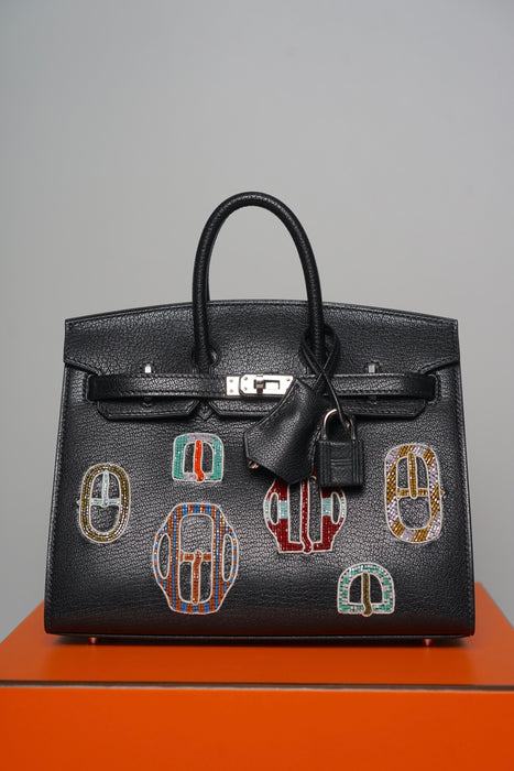 Hermes Birkin 20 in Bouclerie Moderne Casaque  V1 Red Phw (Brand New)