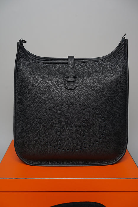 Hermes Evelyne 29 in Noir Phw