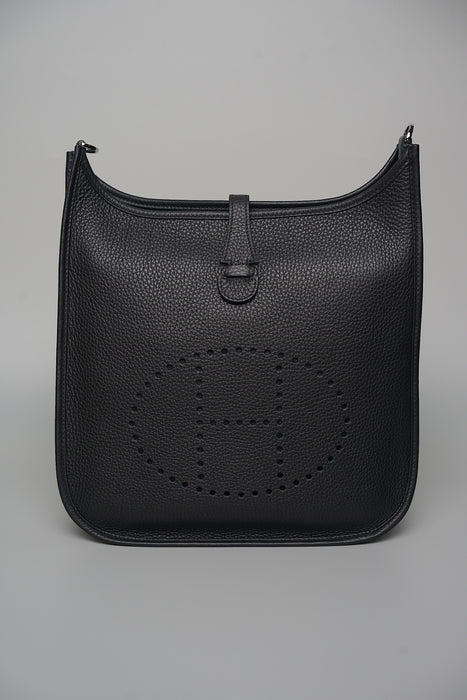 Hermes Evelyne 29 in Noir Phw