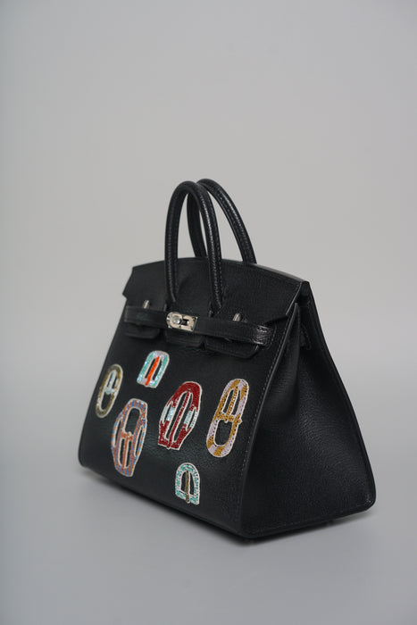 Hermes Birkin 20 in Bouclerie Moderne Casaque  V1 Red Phw (Brand New)