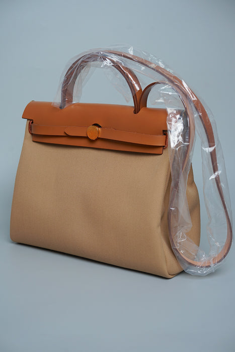 Hermes Herbag 31 in Chai / Fauve Ghw (Brand New)