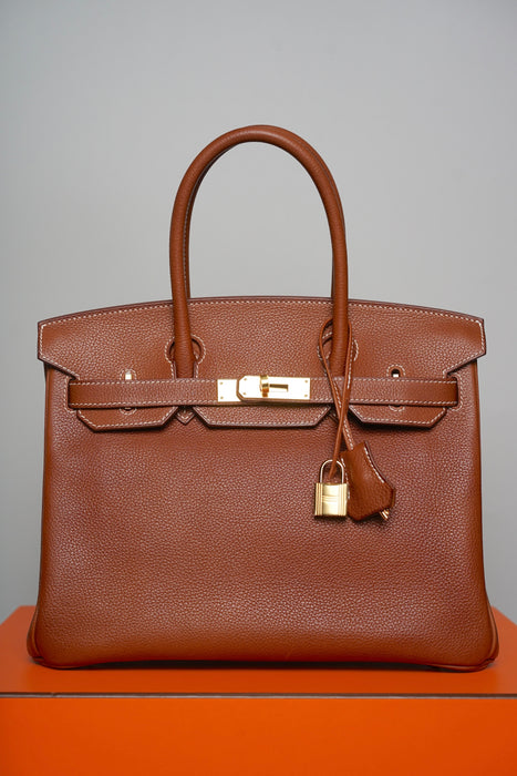 Hermes Birkin 30 in Barenia Faubourg Ghw (Brand New)