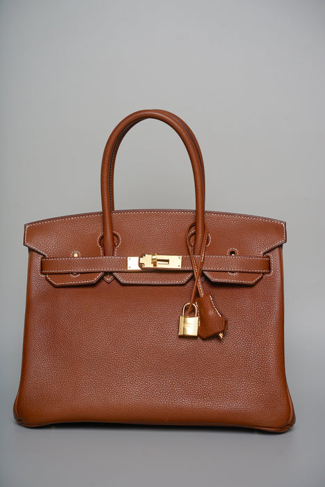 Hermes Birkin 30 in Barenia Faubourg Ghw (Brand New)