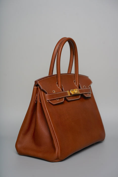 Hermes Birkin 30 in Barenia Faubourg Ghw (Brand New)