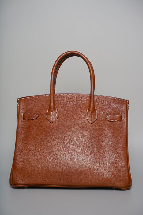 Hermes Birkin 30 in Barenia Faubourg Ghw (Brand New)