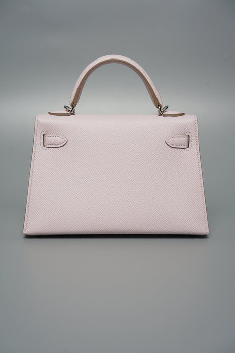 Hermes Kelly 20 in Mauve Pale Phw (Brand New)