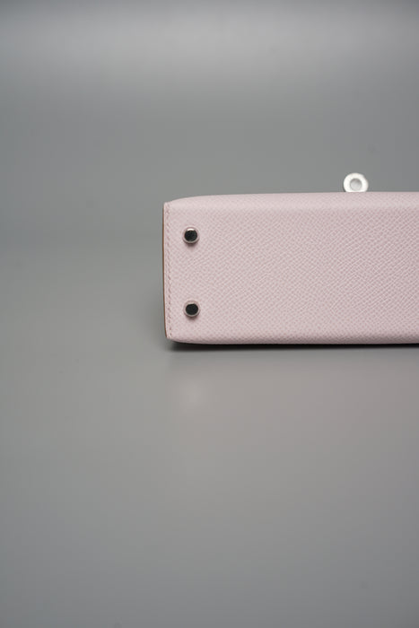 Hermes Kelly 20 in Mauve Pale Phw (Brand New)