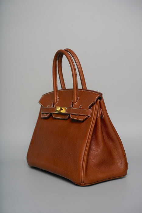 Hermes Birkin 30 in Barenia Faubourg Ghw (Brand New)