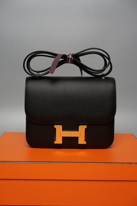 Hermes Constance 18 in Black Ghw (Brand New)