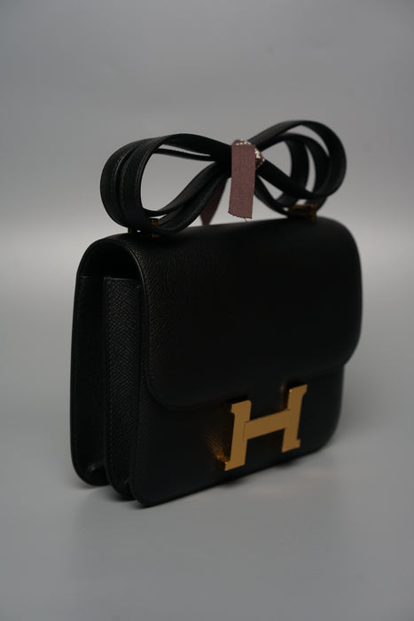 Hermes Constance 18 in Black Ghw (Brand New)