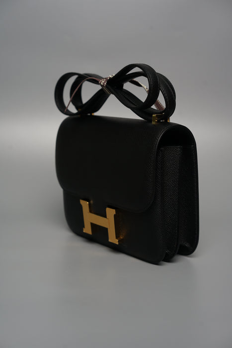 Hermes Constance 18 in Black Ghw (Brand New)