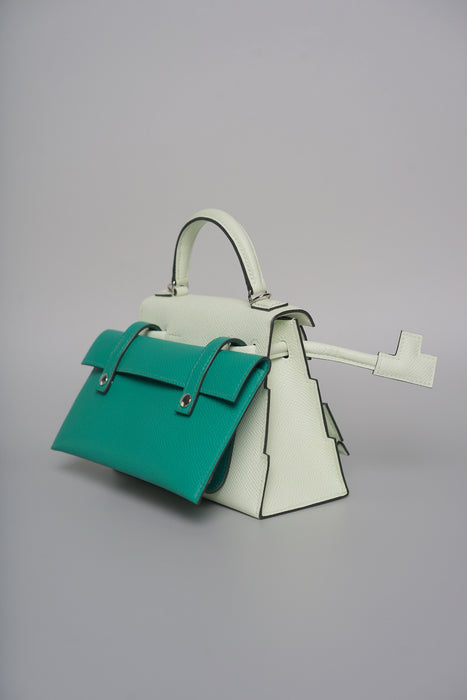 Hermes Kelly Picto in Vert Fizz Phw (Brand New)