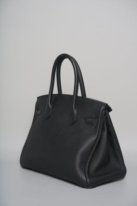 Hermes Birkin 30 in Black Togo Ghw
