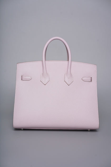 Hermes Birkin Sellier 25 in Mauve Pale Phw