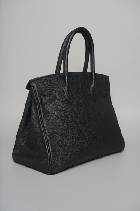 Hermes Birkin 30 in Black Togo Ghw