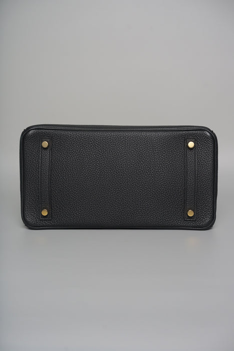 Hermes Birkin 30 in Black Togo Ghw