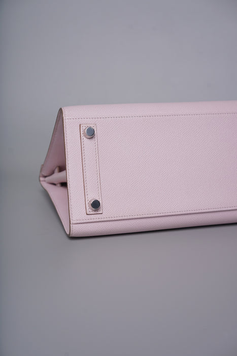 Hermes Birkin Sellier 25 in Mauve Pale Phw