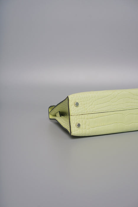 Hermes Kelly 20 in Jaune Bourgeon Matte Phw (Brand New)