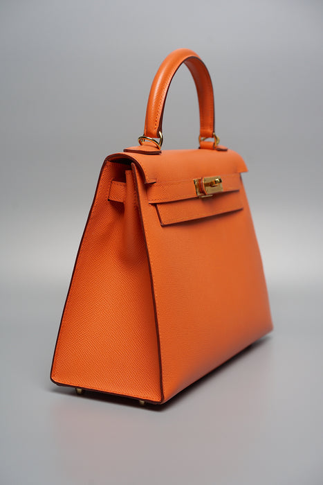 Hermes Kelly 28 Sellier in Mangue Ghw