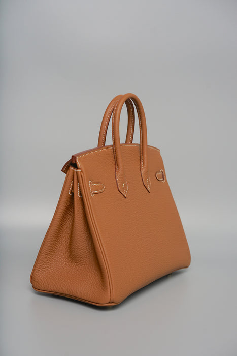Hermes Birkin 25 in Gold Togo Ghw (Brand New)