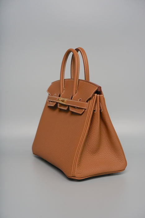 Hermes Birkin 25 in Gold Togo Ghw (Brand New)