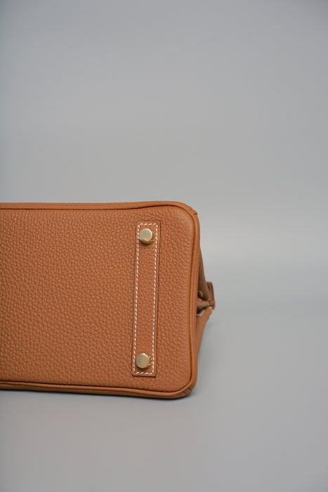 Hermes Birkin 25 in Gold Togo Ghw (Brand New)