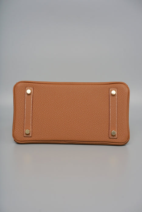Hermes Birkin 25 in Gold Togo Ghw (Brand New)