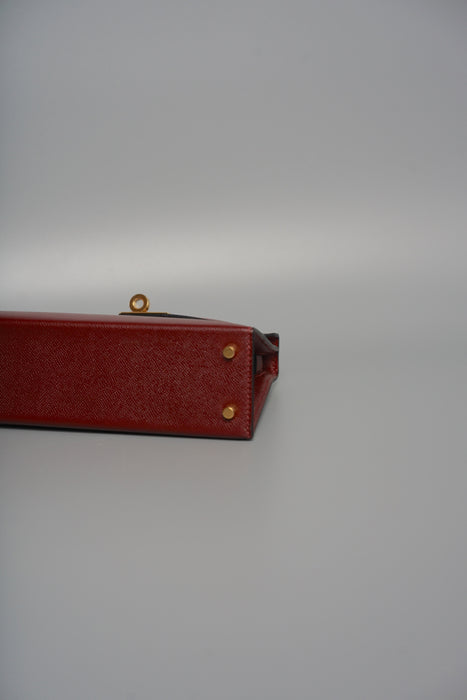Hermes Kelly 20 in Rouge H Madame Ghw (Brand New)