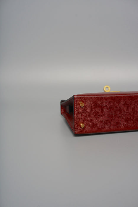 Hermes Kelly 20 in Rouge H Madame Ghw (Brand New)