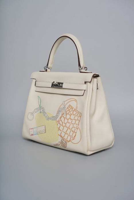 Hermes Kelly 25 in Nata In and Out Phw