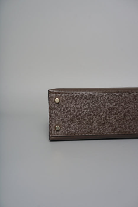 Hermes Kelly 25 in Ecorce Epsom Ghw