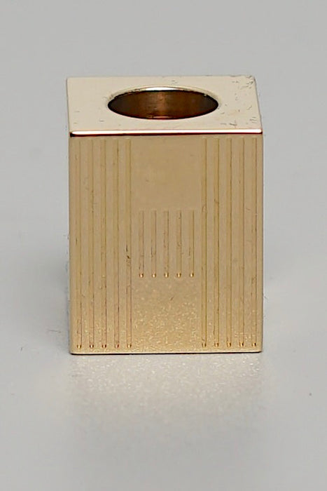 Hermes Cube Twilly Ring in Permabrass (Brand New)