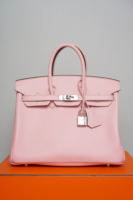 Hermes Birkin 25 in Sakura Swift Phw (Brand New)