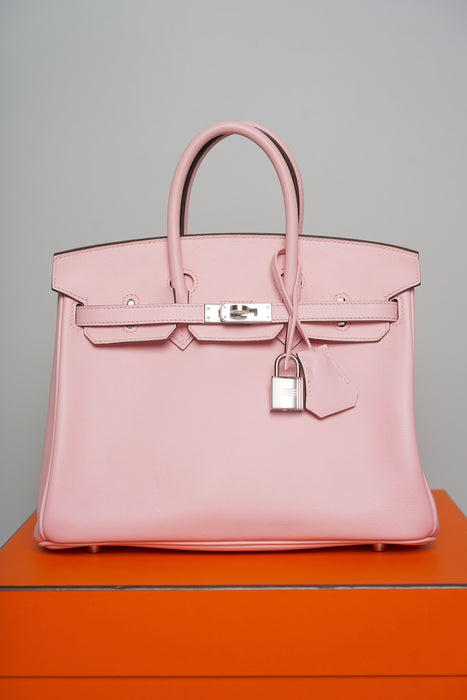 Hermes Birkin 25 in Sakura Swift Phw (Brand New)