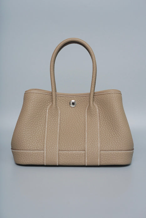 Hermes Mini Garden Party 23 Negonda in Etoupe Phw (Brand New)