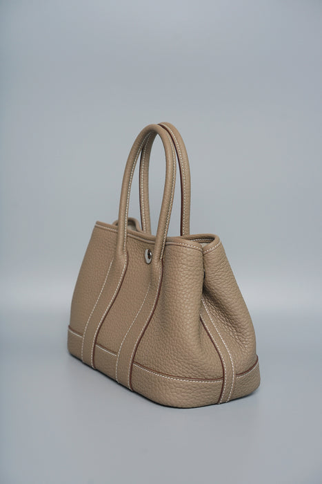 Hermes Mini Garden Party 23 Negonda in Etoupe Phw (Brand New)