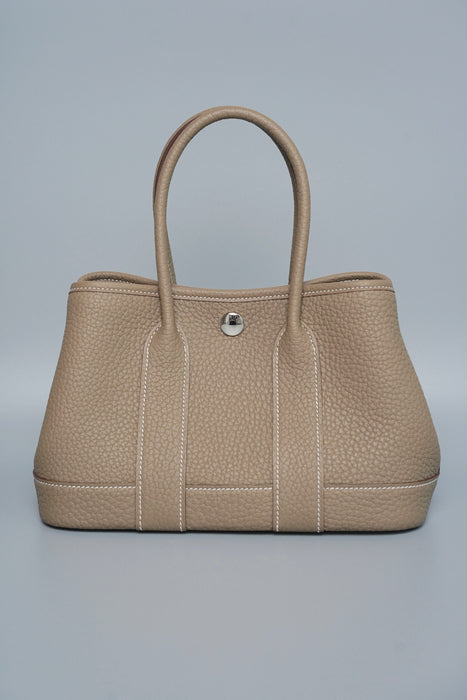 Hermes Mini Garden Party 23 Negonda in Etoupe Phw (Brand New)
