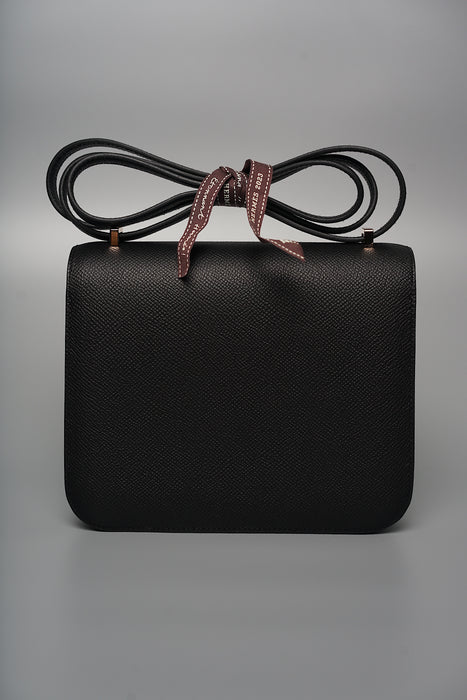 Hermes Constance 18 in Black Rghw (Brand New)