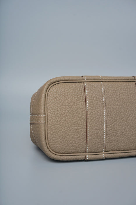 Hermes Mini Garden Party 23 Negonda in Etoupe Phw (Brand New)