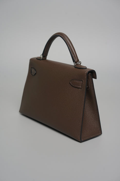 Hermes Kelly 20 in Ecorce Epsom Phw (Brand New)
