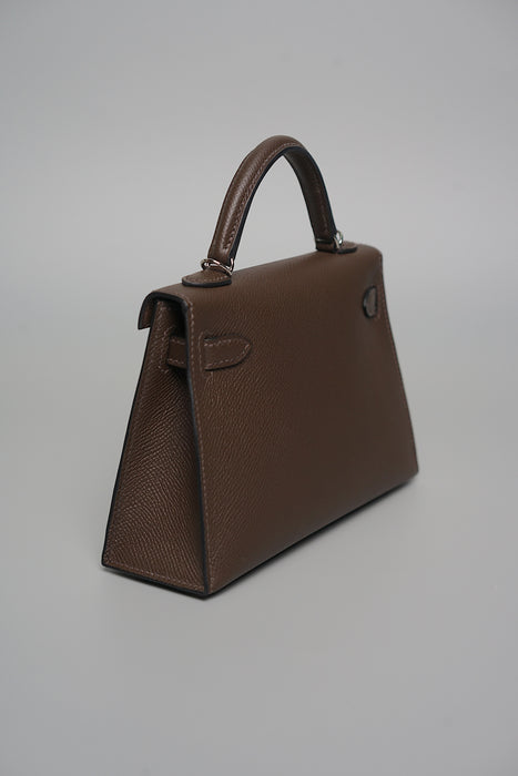 Hermes Kelly 20 in Ecorce Epsom Phw (Brand New)