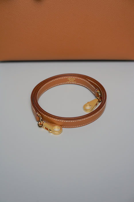 Hermes Kelly II Sellier 25 in Gold Ghw (Brand New)