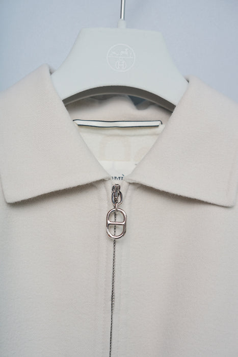 Hermes Blouson Laine DF Chaine D Ancre Jacket size 36 (Brand New)
