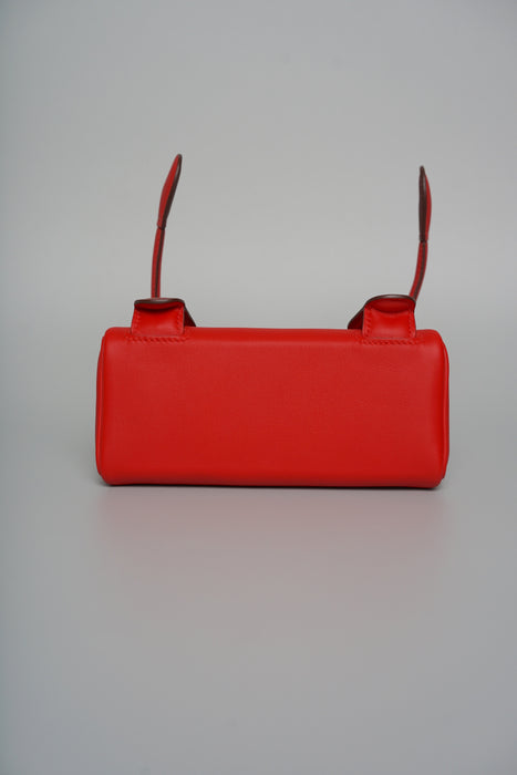 Hermes Kelly Doll in Rouge Radieux / Rouge H Phw (Brand new)
